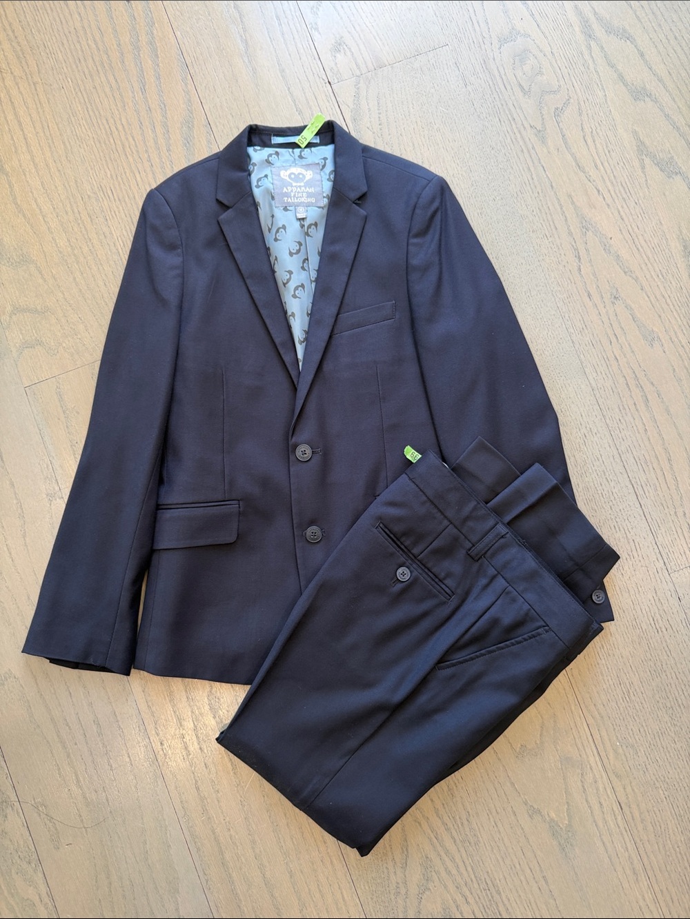 Appaman Boys' Navy Blue Two-Button Suit Jacket & Pants